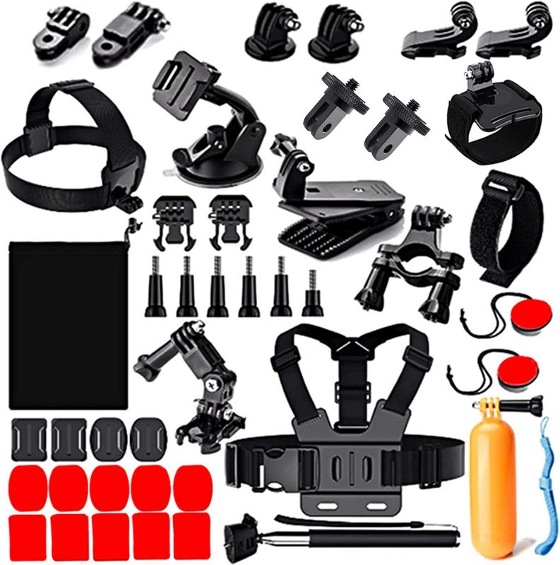 Photo 1 of 44 in 1 Action Camera Accessory Combo Kit -Compatible with Insta360 One X3,X2?One R, X?for Gopro Here 10,11
