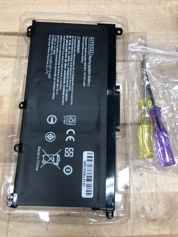 Photo 2 of HT03XL L11119-855 Laptop Battery for HP Pavilion 14-CE 14-CF 14-cm 14-CK 14-DF 14-MA 14Q-CS 15-DA 15-CS 15-CW 15-DA 15-DB 17-by 17-CA HP 240 245 250 255 G7 340 348 G5 L11119-855 L11421-421 HSTNN-LB8M
