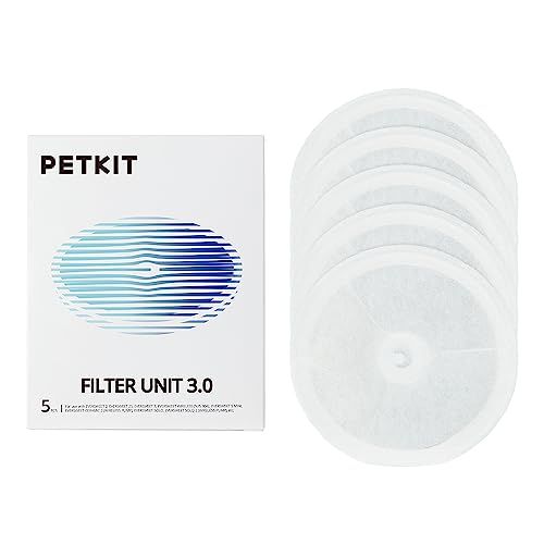 Photo 1 of * SEE NOTES* PETKIT Upgraded Filter Units 3.0 for Pet Water Fountains Eversweet 2S/3/3 Pro,Eversweet Solo/Solo SE & CYBERTAIL, Replacement Filters (5 Pcs)
