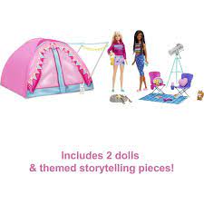 Photo 1 of Barbie Let's Go Camping Tent Playset
