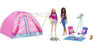 Photo 3 of Barbie Let's Go Camping Tent Playset
