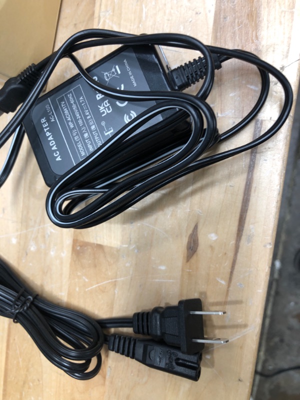 Photo 1 of TKDY AC-L100 for Sony Handycam Camcorder Charger, ACL100 Power Adapter Supply Cord for DCR TRV128 TRV103 TRV130 TRV150, CCD-TRV108 TRV308 Replace AC-L10A L10B L15A L15B L100A L100B L100C.