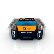 Photo 1 of Rayovac C Batteries, C Cell Battery, 12 Count
