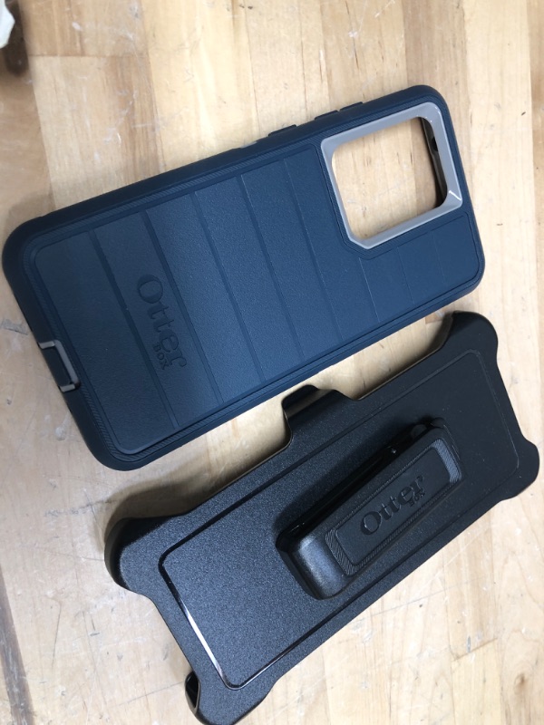 Photo 2 of OtterBox Defender Series Case for Samsung Galaxy S20+ & S20+ 5G (Only) - Holster Clip Included - Microbial Defense Protection - Non-Retail Packaging - Gone Fishin
