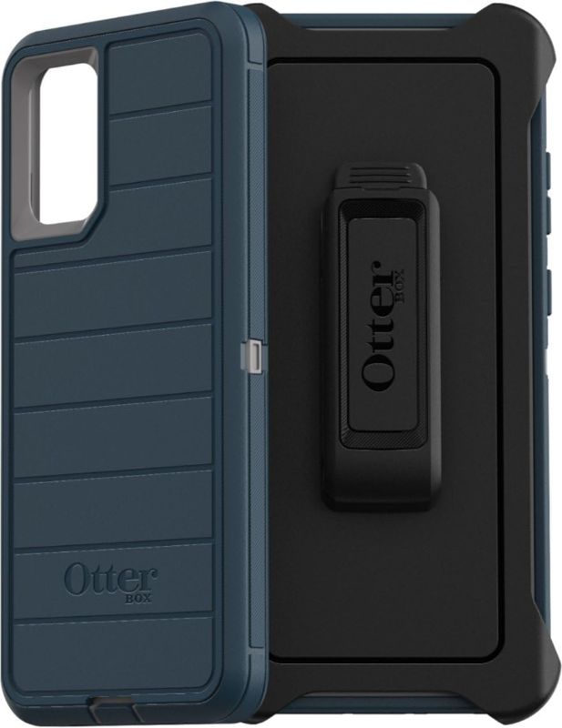 Photo 1 of OtterBox Defender Series Case for Samsung Galaxy S20+ & S20+ 5G (Only) - Holster Clip Included - Microbial Defense Protection - Non-Retail Packaging - Gone Fishin
