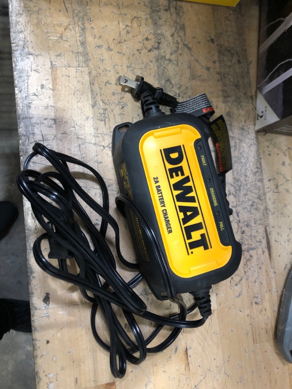 Photo 2 of DEWALT DXAEC2 DXAEC2 Professional 2-Amp Automotive Battery Charger and Maintainer