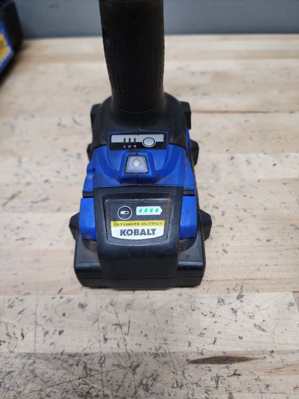 Photo 3 of ***SEE NOTES***Kobalt XTR 24-Volt Max 1/2-in Drive Cordless Impact Wrench (1-Battery Included)
