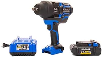 Photo 1 of ***SEE NOTES***Kobalt XTR 24-Volt Max 1/2-in Drive Cordless Impact Wrench (1-Battery Included)
