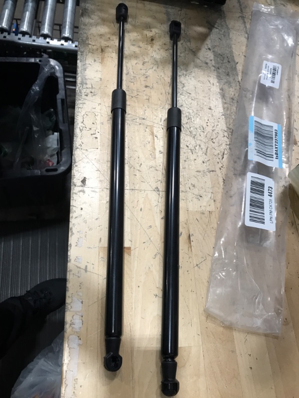 Photo 1 of 2 Pcs Rear Window Glass Lift Supports Struts Shocks Compatible with 2011 2012 2013 2014 2015 2016 2017 2018 11 12 13 14 15 16 17 18 Jeep Wrangler (with Hard Top)