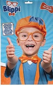 Photo 1 of Blippi hat and glasses only (4pk)