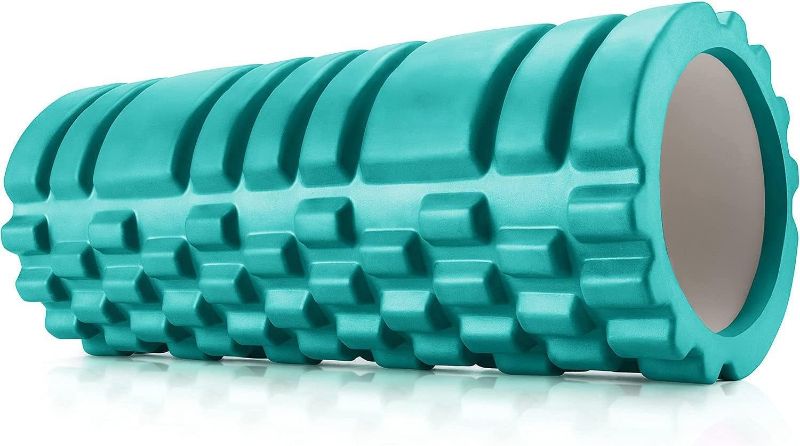 Photo 1 of Foam Roller - High Density Exercise Roller for Deep Tissue Muscle Massage, Muscle and Back Roller for Fitness, Physical Therapy