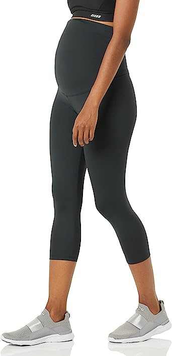 Photo 1 of Amazon Essentials Women's Active Sculpt Crop Maternity Leggings