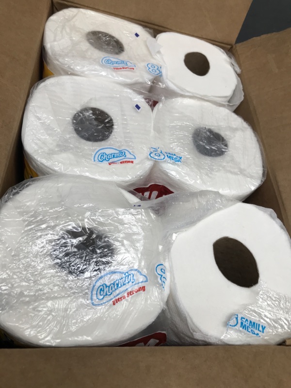 Photo 2 of Charmin Ultra Strong Toilet Paper, 18 Super Mega Rolls = 108 Regular Rolls