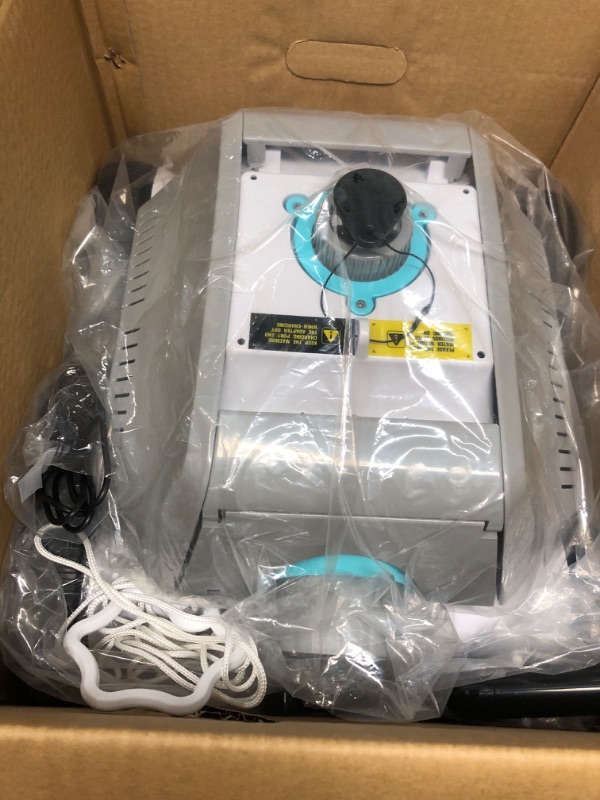 Photo 2 of (2023 New) Ofuzzi Cyber Cordless Robotic Pool Cleaner, Max.120 Mins Runtime, Self-Parking, Automatic Pool Vacuum for All Above/Half Above Ground Pools Up to 1076ft² of Flat Bottom (Grey)
