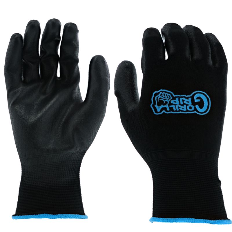 Photo 1 of 3 PACK
GORILLA GRIP Never Slip, Maximum Grip All-Purpose Gloves Large