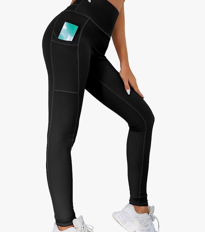 Photo 1 of BMJL Womens Workout High Waisted Gym Tummy Control Leggings Athletic Butt Lifting Pants