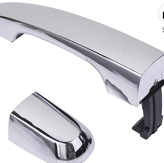 Photo 1 of 2 Exterior Rear Right Passenger Side Chrome Door Handle 