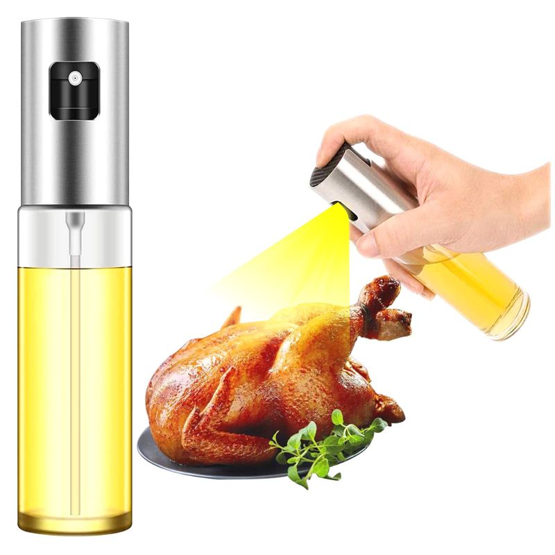 Photo 1 of 2 PACK YUAKUOD Oil Sprayer for Cooking, Olive Oil Sprayer, Oil Mister, Oil Sprayer for Air Fryer, Oil Spray Bottle for Salad, BBQ, Kitchen Baking, Roasting