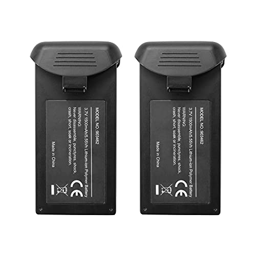 Photo 1 of MOONZON 2PCS 3.7V 1500mAh Lithium Battery for HS110D HS110G Aerial Photography Quadcopter Accessories Remote Control Drone