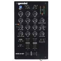 Photo 1 of Gemini MXR-01BT 2-Channel Professional DJ Mixer with Bluetooth Input
