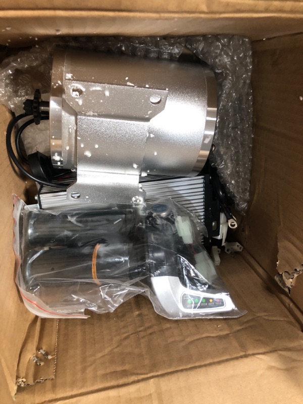 Photo 2 of (PARTS ONLY) VEVOR Electric Brushless DC Motor,48V 2000W Brushless Electric Motor,4300 RPM High Speed Motor,w/ 34A Controller and Throttle Grip 