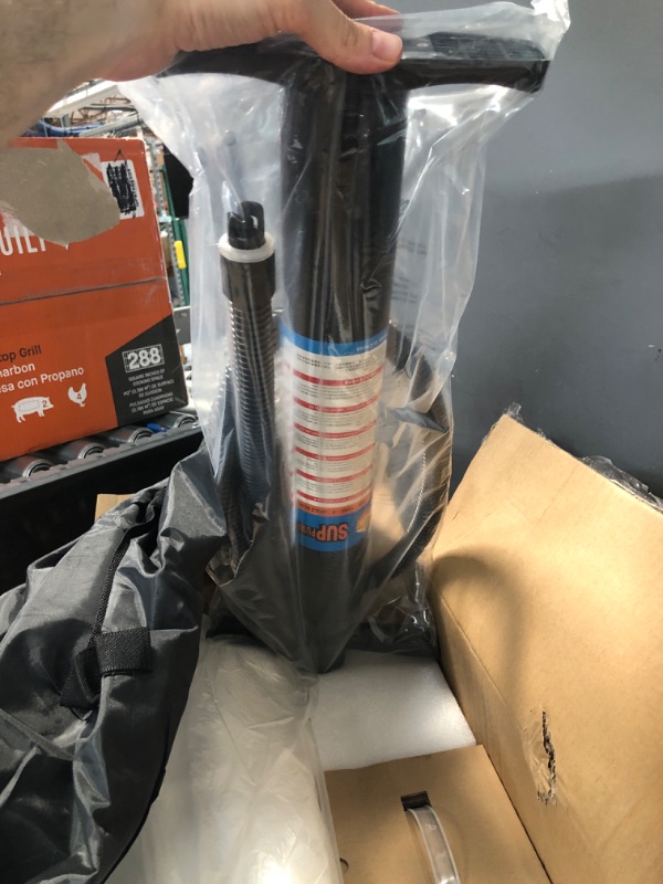 Photo 1 of VEVOR Inflatable Floating Dock,Floating Platform with Electric Air Pump, Inflatable Dock Platform for Pool Beach Ocean 6 x 5 feet