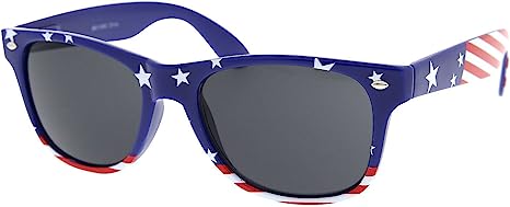 Photo 1 of ( 6 Pack ) grinderPUNCH USA American Flag Sunglasses Stars and Stripes