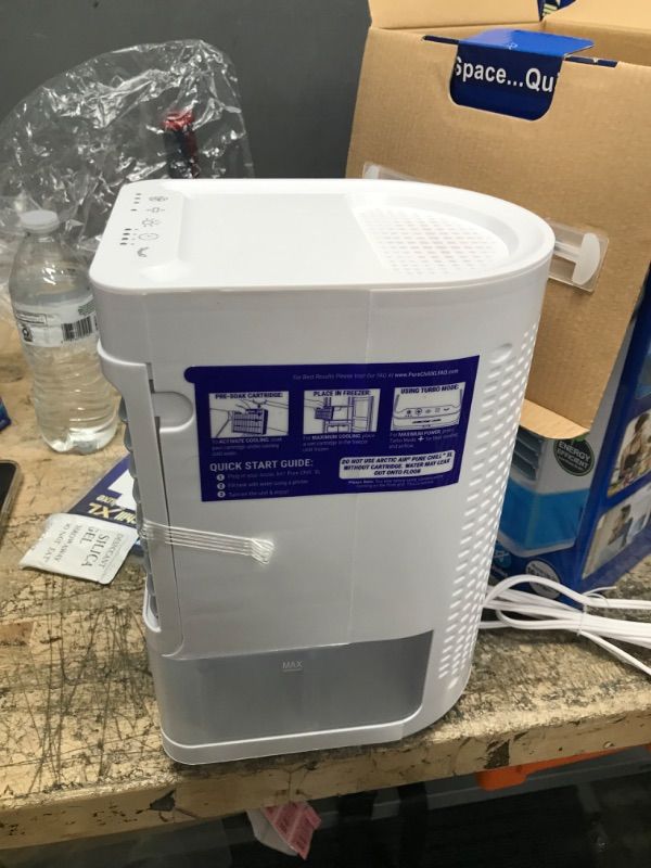 Photo 3 of Arctic Air Pure Chill XL 100 Sq Ft Portable Evaporative Cooler 5 CFM
