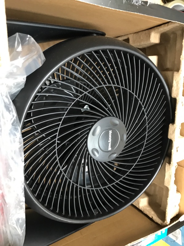 Photo 2 of 12 in. 3 Speed Whole Room Circulator Floor Fan