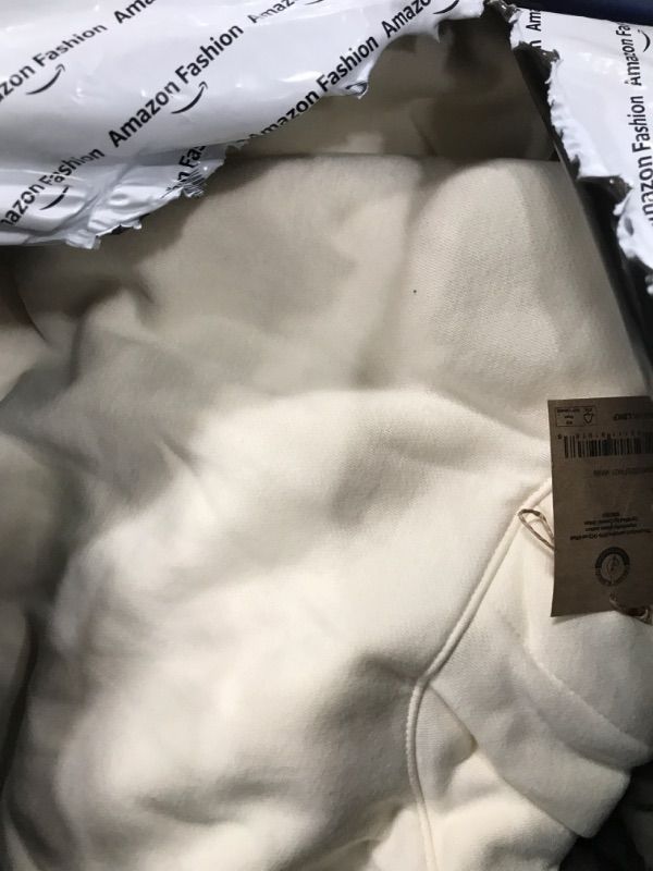 Photo 2 of Amazon Aware Men's Fleece Hoodie XXX-large Off-white