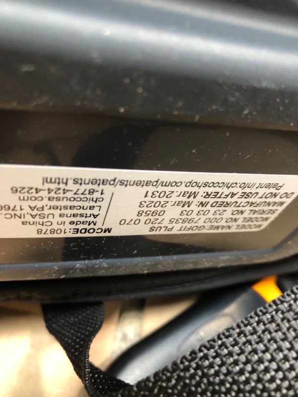 Photo 1 of GoFit Plus Backless Booster Car Seat - Iron, 1 Count (Pack of 1) Iron GoFit Plus