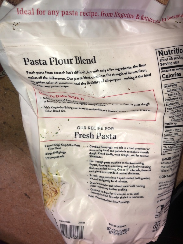 Photo 3 of 3 PC Fruit Snacks, Fruit Puree Pouches & Pasta Flour Blend Kitchen Goods & Food Bundle 