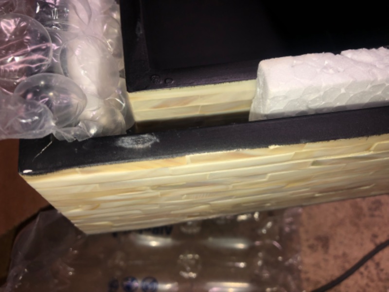 Photo 1 of (SEE NOTES) 2 Shiny White Jewelry Boxes (2 Sizes, M & L) 