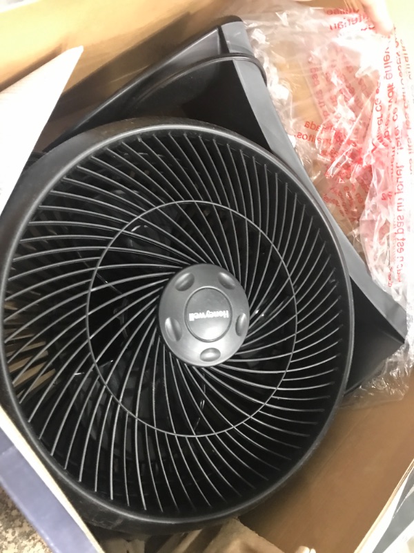 Photo 2 of 12 in. 3 Speed Whole Room Circulator Floor Fan