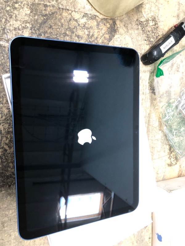 Photo 2 of Apple iPad (10th Generation): with A14 Bionic chip, 10.9-inch Liquid Retina Display, 64GB, Wi-Fi 6, 12MP front/12MP Back Camera, Touch ID, All-Day Battery Life – Blue
