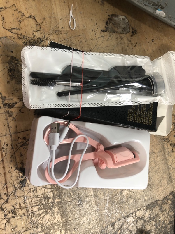 Photo 3 of BUNDLE OF 2Heated Eyelash Curler with Comb and Brush, Eyelash curlers with Eyebrow Razor, Rechargeable Electric Eyelash Curler, Electric Eyelash Curler,Eyelash Heated Curler with Quick Pre-Heat