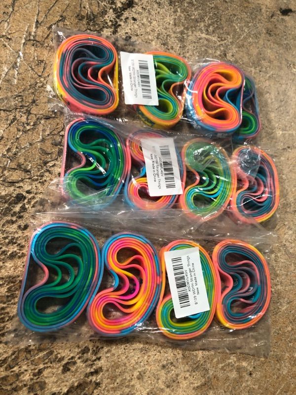 Photo 2 of (24-Pack) ST Birthday Party Favor, Wholesale Bulk Colored ST Themed Party Silicone Rubber Bracelet, Ideal for ST Birthday Party Supplies and Favors, ST Birthday Sign, Gift for Boy Girl