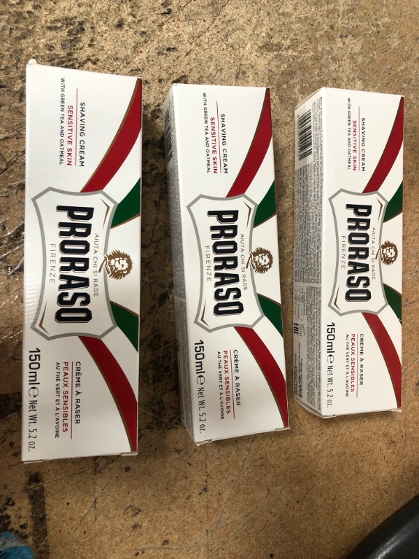 Photo 1 of 3 QTY Proraso Sensitive Shaving Cream BUNDLE