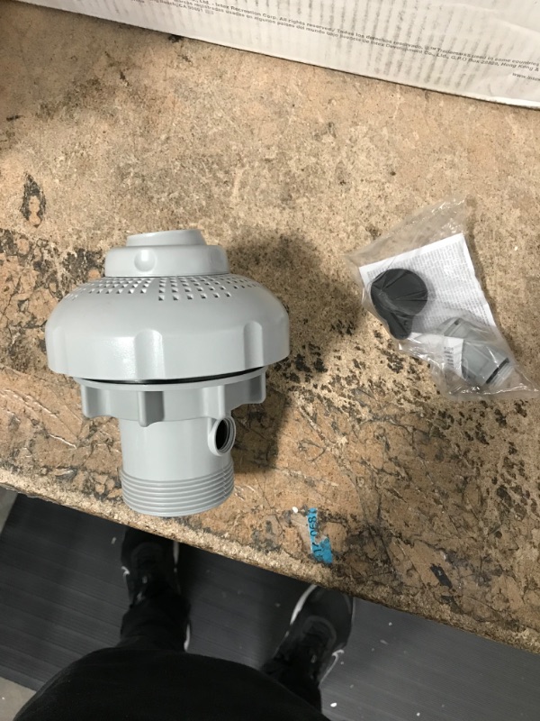 Photo 1 of INTEX 28635EG C1500 Krystal Clear Cartridge Filter Pump for Above Ground Pools, 1500 GPH Pump Flow Rate & Deluxe Wall Mount Surface Skimmer 1,500 Gallons Per Hour 1,500 Gallons Per Hour Filter Pump + Skimmer