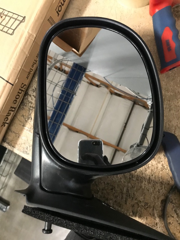 Photo 3 of Dorman 955-281 Driver Side Power Door Mirror - Folding Compatible with Select Ford Models, Black Driver Side (LH)