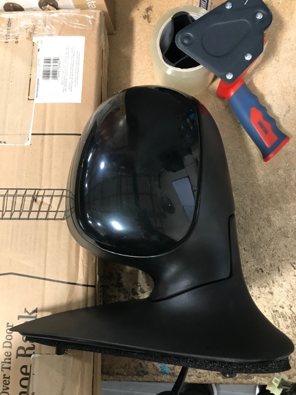 Photo 2 of Dorman 955-281 Driver Side Power Door Mirror - Folding Compatible with Select Ford Models, Black Driver Side (LH)