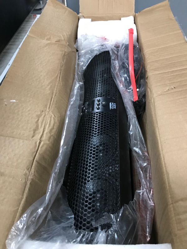 Photo 2 of kemimoto UTV Soundbar SXS Sound Bar X3 Speaker- 28 Inches Wide, IPX5 Waterproof, Bluetooth Compatible, Amplified, USB, AUX Input, 4X Speakers, 2X Tweeters Adapt to 1.56"-2.25" Roll Bar