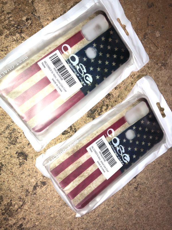 Photo 2 of ABLOOMBOX for Alcatel TCL 4X 5G (T601DL), TCL 20 A 5G Case for Girls Women US Grunge Flag, Anti Scratch Bumper Shockproof Protective Case Cover