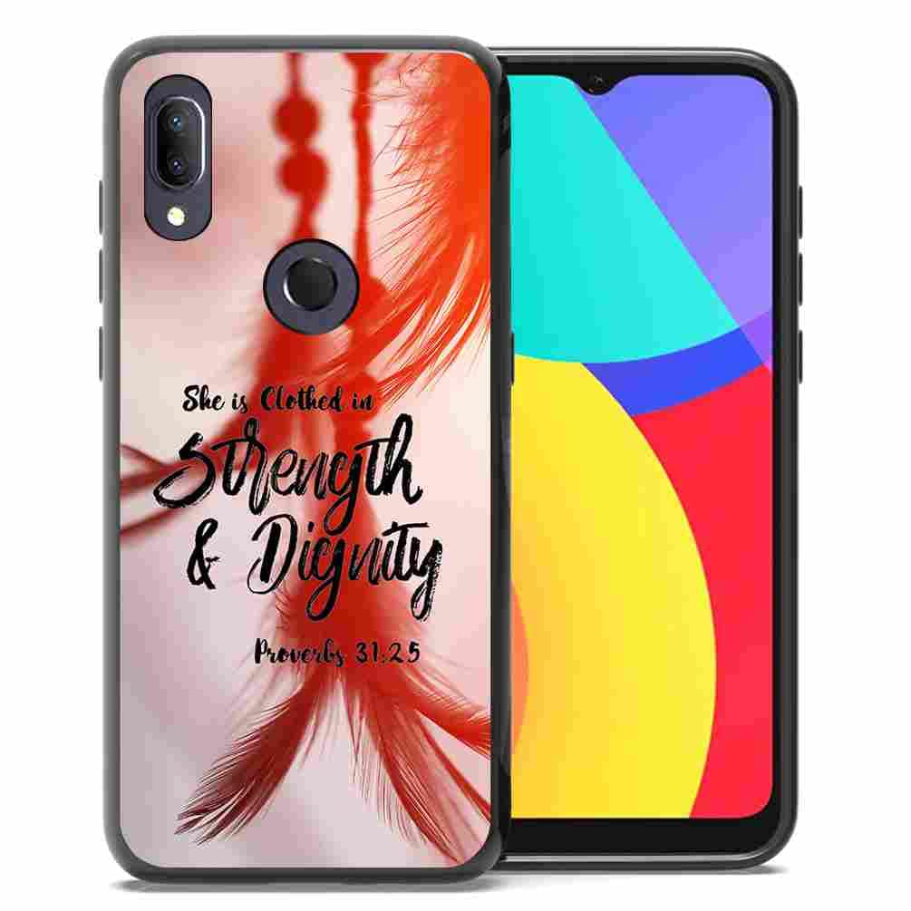 Photo 1 of (2 PK BUNDLE)  ABLOOMBOX for Alcatel Lumos (DALN5023), Alcatel Axel (5004R) Case for Girls Women Bible Verse Dream Catcher, Anti Scratch Bumper Shockproof Protective Case Cover