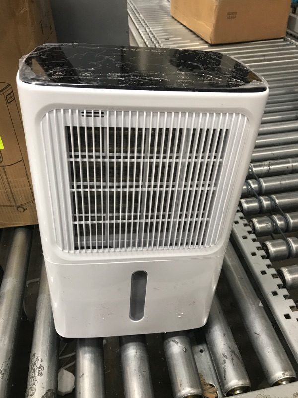 Photo 2 of 30 Pint Dehumidifiers for Home with Drain Hose, VEAGASO 2,500 Sq.Ft Dehumidifier for Basement, Large Room, Bathroom, Three Operation Modes, Intelligent Humidity Control, Dry Clothes, 24HR Timer
