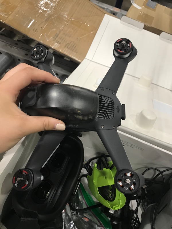 Photo 11 of DJI FPV Combo - First-Person View Drone UAV Quadcopter with 4K Camera, S Flight Mode, Super-Wide 150° FOV, HD Low-Latency Transmission, Emergency Brake and Hover, Gray