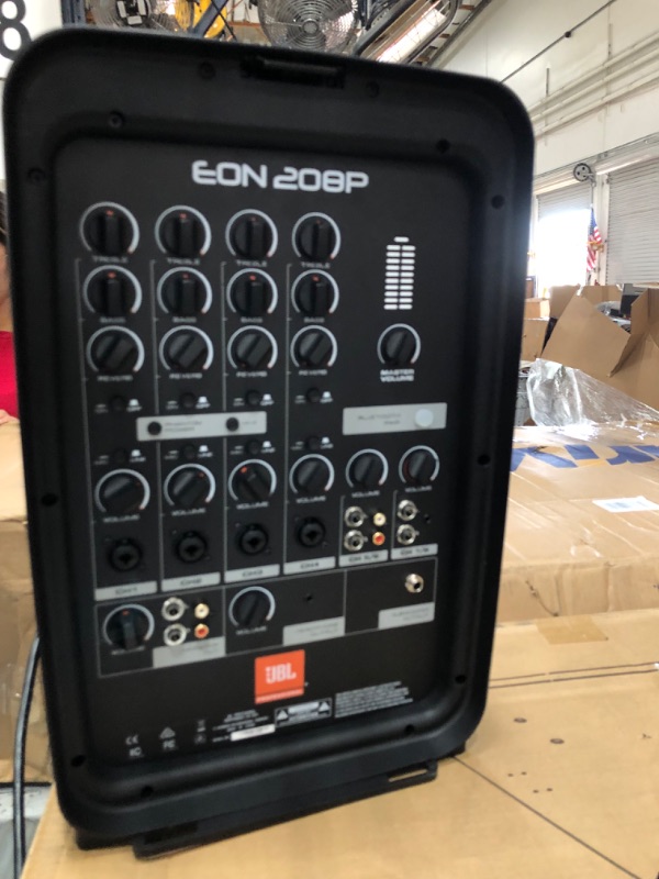 Photo 6 of JBL Professional EON208P Portable All-in-One 2-way PA System with 8-Channel Mixer and Bluetooth 8" Speaker Speaker