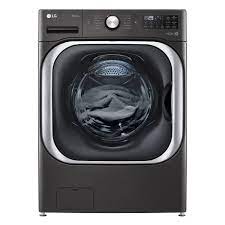 Photo 1 of LG TurboWash 5.2-cu ft High Efficiency Stackable Steam Cycle Smart Front-Load Washer (Black Steel) ENERGY STAR
