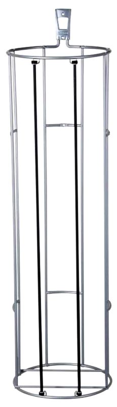 Photo 1 of 2079602 12 X 12 X 37 in. Fasttrack Rail Vertical Ball Rack, Silver
