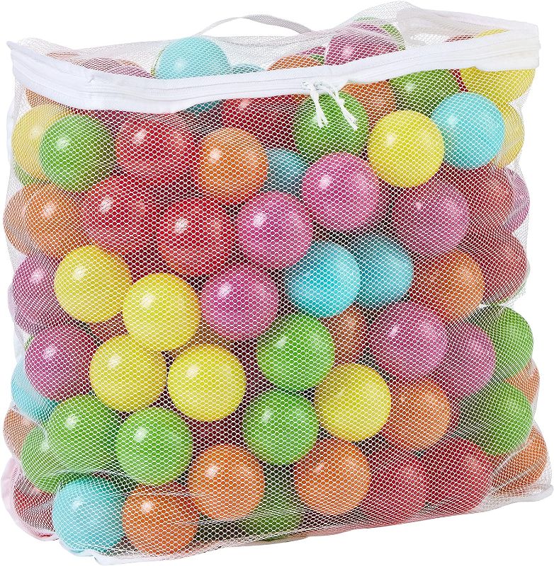 Photo 1 of BalanceFrom 23Inch Phthalate Free BPA Free NonToxic crush Proof Play Balls Pit Balls 6 Bright col